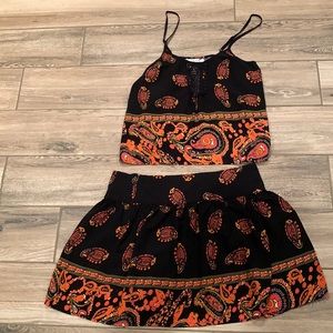 skirt and top American Rag size 7